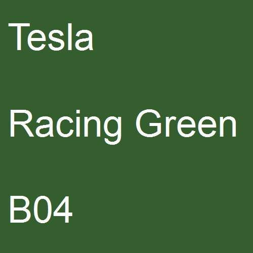 Tesla, Racing Green, B04.